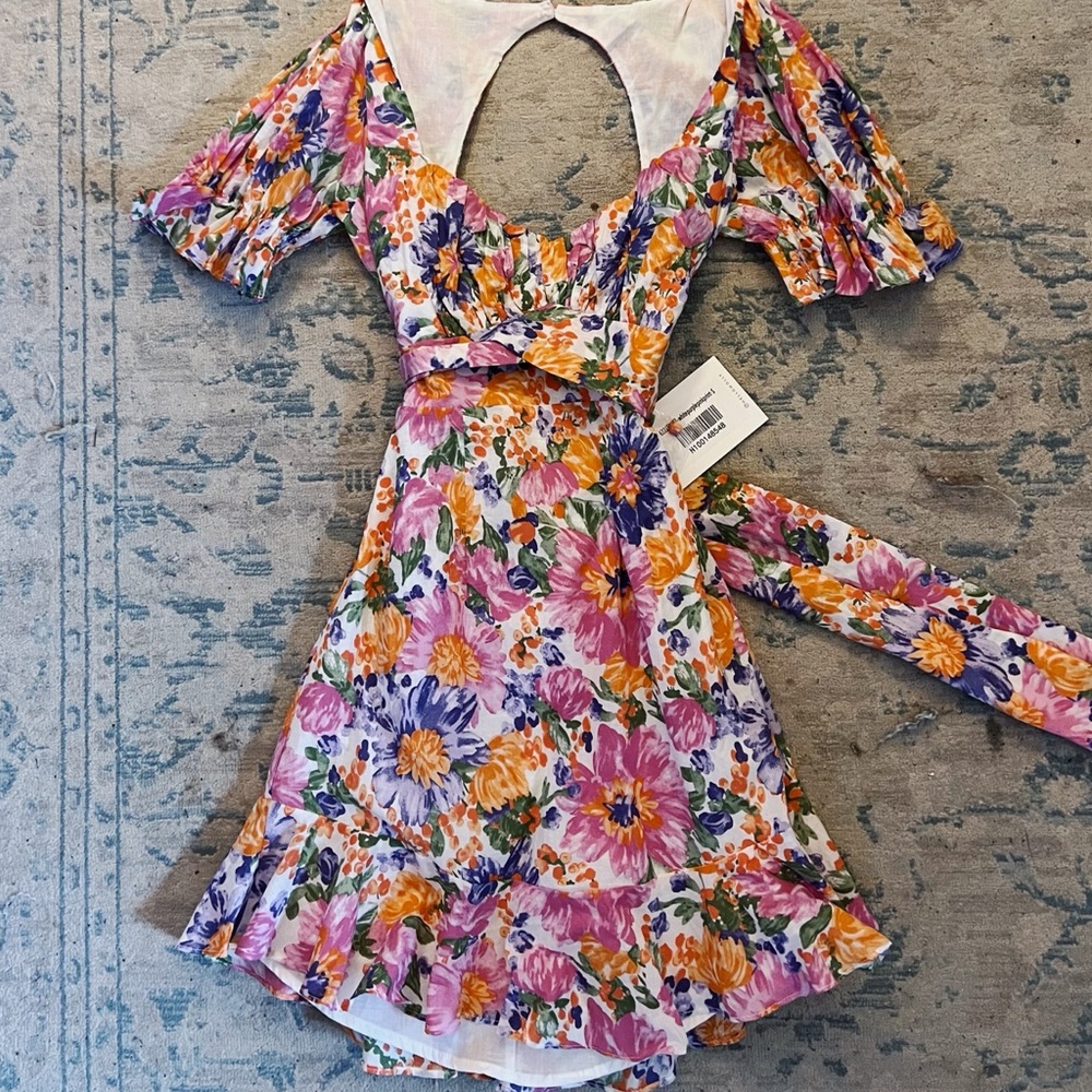NWT Hello Molly Floral Mini Dress Size Small/4